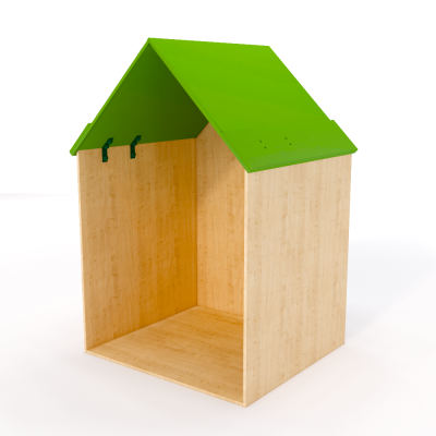 Bird house den