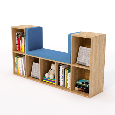 Sienna Bench with cushion, fabric