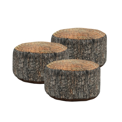 Small tree stump stools